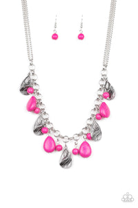 Terra Tranquility - Pink Necklace 2583N