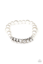 Load image into Gallery viewer, Traffic - Stopping Sparkle - White Bracelet 1556B