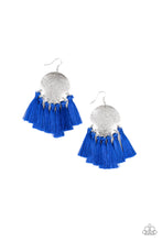 Load image into Gallery viewer, Tassel Tribute - Blue Earring 27E