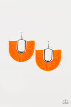 Load image into Gallery viewer, Tassel Tropicana - Orange Earring 399E