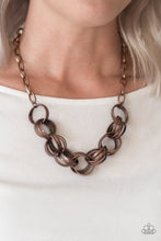 Load image into Gallery viewer, Statement Made - Copper Necklace