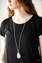 Load image into Gallery viewer, Spellbinding Sparkle - White Blockbuster Necklace 1230N