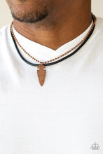 Load image into Gallery viewer, Arrowhead Anvil - Copper Urban Necklace
