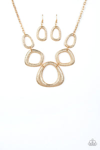 Back Street Bandit - Gold Necklace 1148N