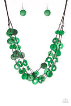 Load image into Gallery viewer, Wonderfully Walla Walla - Green  Necklace 1381n