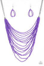 Load image into Gallery viewer, Bora Bombora - Purple  Necklace 1302N