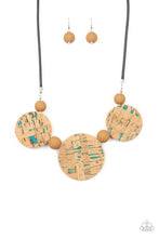 Load image into Gallery viewer, Pop The Cork - Blue Necklace 1310N