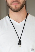 Load image into Gallery viewer, Dodge The Bullet - Black Necklace