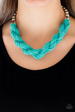 Savannah Surfin - Blue Necklace 57n