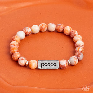 Serene Season - Orange Bracelet 1805e