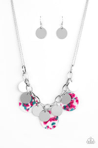 Confetti Confection - Pink Necklace 1292N