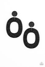 Load image into Gallery viewer, Miami Boulevard - Black Earring Post