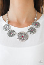 Load image into Gallery viewer, Written In The STAR LILIES - Pink Necklace 1339N