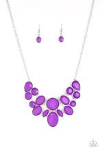 Load image into Gallery viewer, Demi - Diva - Purple Necklace 1235N