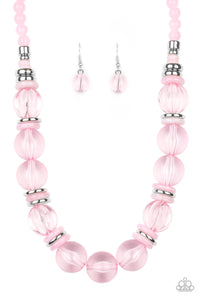 Bubbly Beauty - Pink  Necklace 1360n