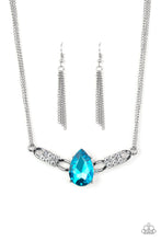 Load image into Gallery viewer, Way To Make An Entrance - Blue Necklace 73N