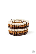 Load image into Gallery viewer, Tropical Tundra - Brown Bracelet 1513B