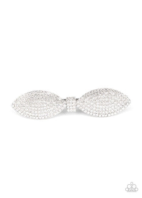 Mind - BOWING - White Hair Clip 2778H