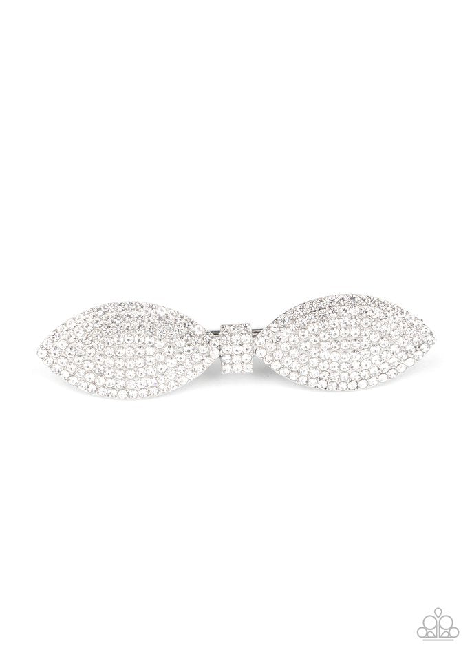 Mind - BOWING - White Hair Clip 2778H
