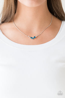 Sparkling Stargazer - Blue Necklace 1108N