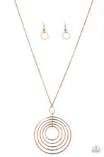 Load image into Gallery viewer, Running Circles In My Mind - Gold Necklace