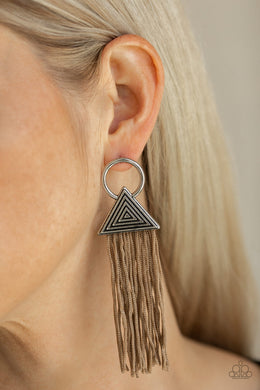 Oh My GIZA  - Brown Earring 60E