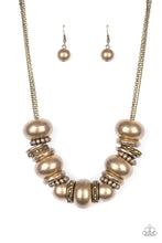 Load image into Gallery viewer, Only The Brave - Brass Necklace 1146N