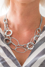 Load image into Gallery viewer, Metallic Marvick - Silver Necklace