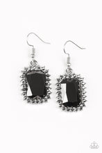 Load image into Gallery viewer, Downtown Dapper - Black Earring 2555E