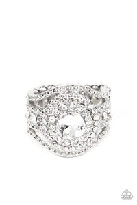 Understated Drama - White Ring 3079r