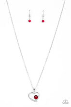 Load image into Gallery viewer, Heart Full Of Love - Red Necklace 1136N