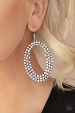 Load image into Gallery viewer, Radical Razzle - White Earring 2526E