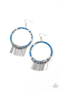 Garden Chimes - Blue Earring 2853e