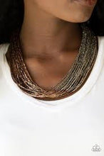 Load image into Gallery viewer, Flashy Fashion - Copper  Necklace 78n