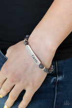 Load image into Gallery viewer, Faith In All Things - Purple Bracelet 2B