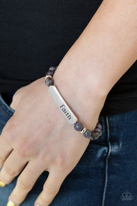 Faith In All Things - Purple Bracelet 2B