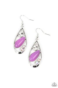 Harmonious Harbor - Purple Earring 2855e