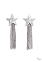 Load image into Gallery viewer, Superstar Solo - White Earring 2909e