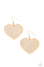 Load image into Gallery viewer, Romantic Reign - Gold Earring 2918e
