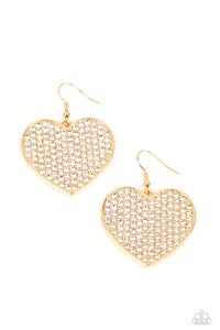 Romantic Reign - Gold Earring 2918e