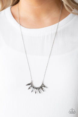 Empirical Elegance - Silver Necklace