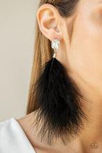 Load image into Gallery viewer, The SHOWGIRL Must Go On - Black Earring