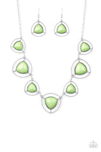 Load image into Gallery viewer, Make A Point - Green Necklace 1097N