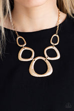 Load image into Gallery viewer, Back Street Bandit - Gold Necklace 1148N