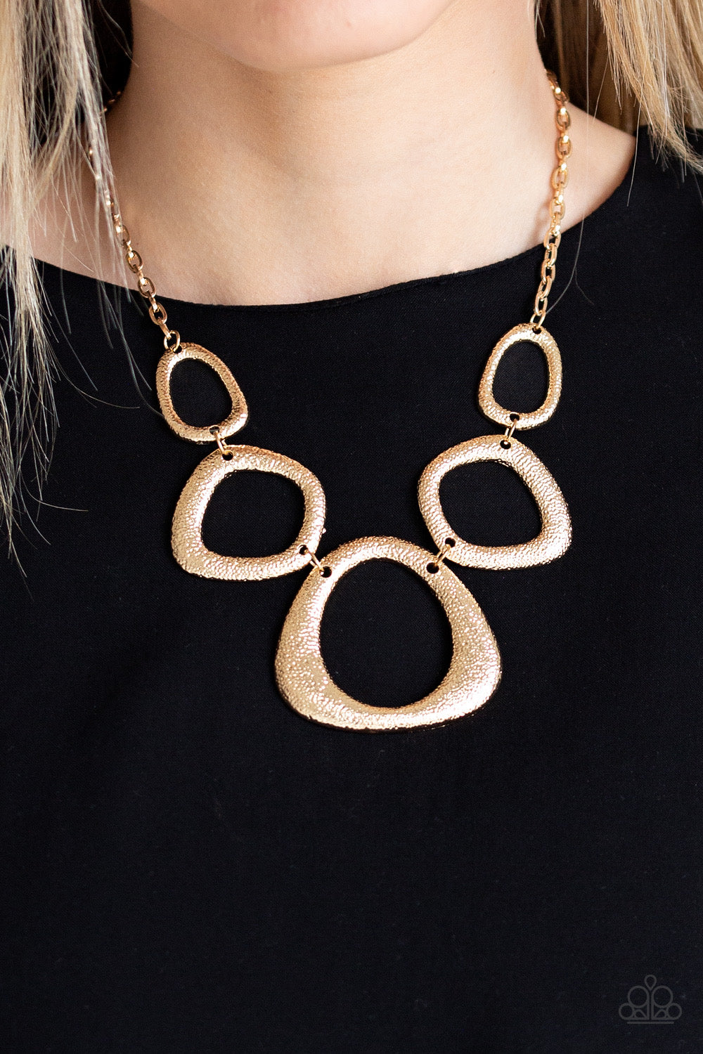 Back Street Bandit - Gold Necklace 1148N