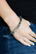 Load image into Gallery viewer, Faith In All Things - Green Bracelet 2B
