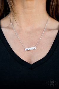 Trust In The Lord - Silver Necklace 1234N