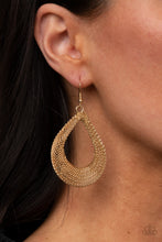 Load image into Gallery viewer, A Hot MESH - Gold Earring
