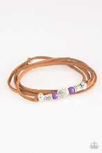Load image into Gallery viewer, Clear A Path - Purple Urban Bracelet