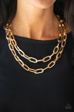Load image into Gallery viewer, Make A CHAINge - Gold Necklace 2595N